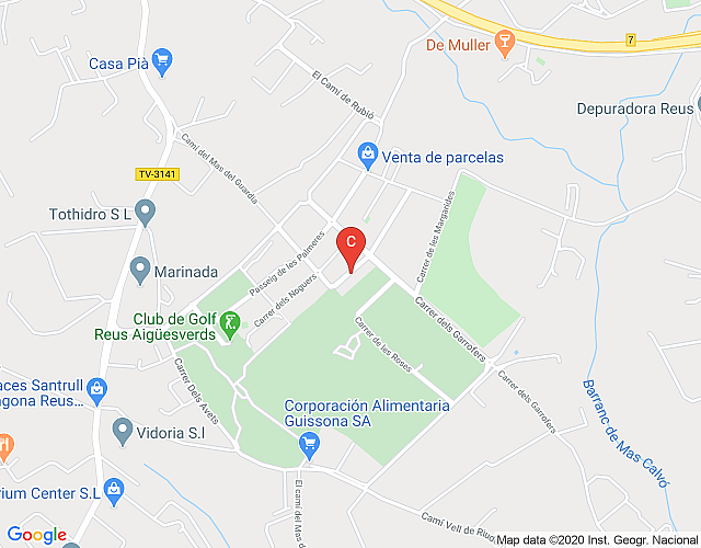 Catalunya Casas: Fantástica Villa Zeus situada en el campo de golf de Reus imagen del mapa