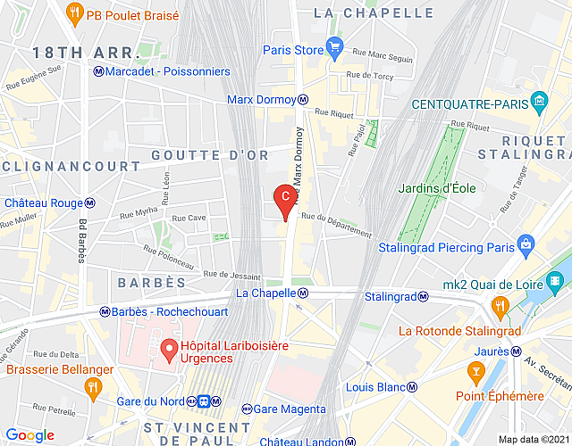 Montmartre Classic Family CityCosy imagen del mapa