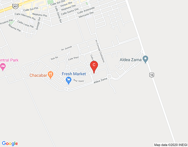 Colorido Departamento 2REC Prana – Tulum / Happy Address map image