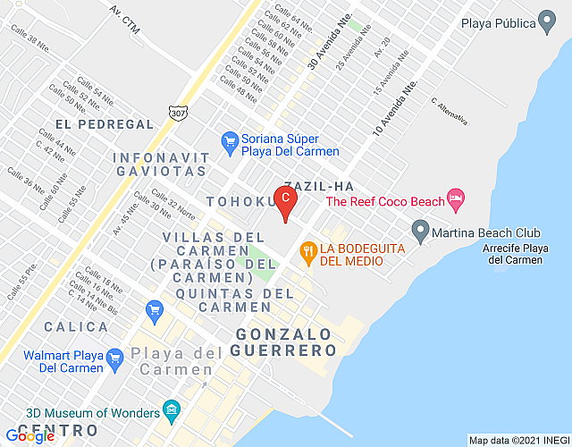 Hermoso departamento de 2 recs a pasos de la playa by Happy Address map image