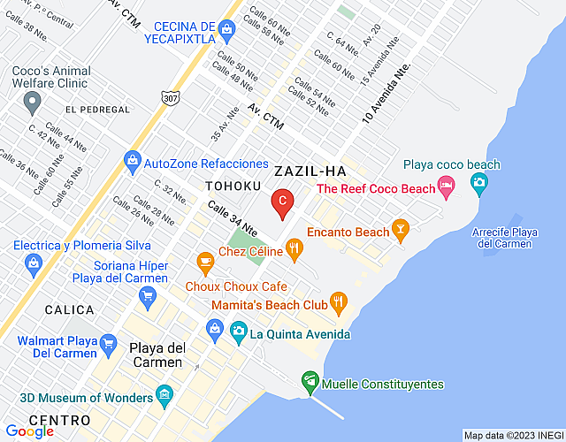 Armonioso 1 Br apartment by Happy Address map image