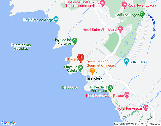 Bahia la Caleta 1 – Two Bed imagen del mapa
