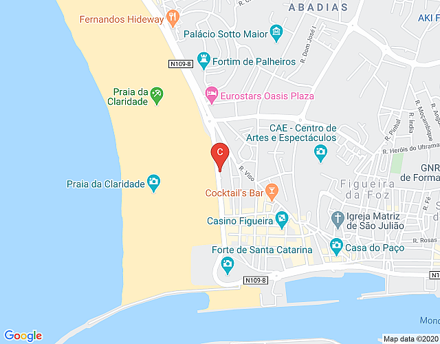 Figueira Beach Vibes Apartment imagen del mapa