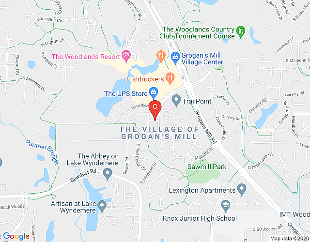Beautiful Large 2 Bedroom / 2 Bath Condo in The Woodlands** map image
