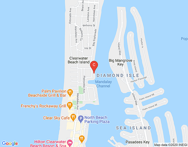 Suite 104 – Remodeled- Pool Side -Bay View map image