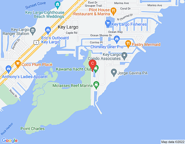 Turtle Tavern @ Kawama Yacht Club map image