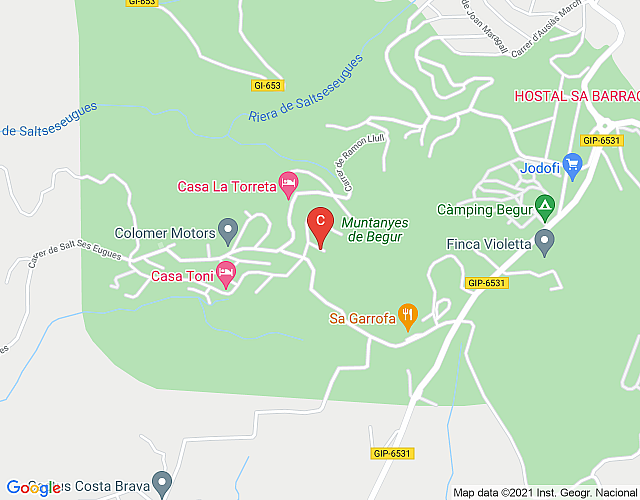 Casa Ribe map image