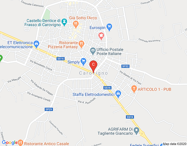 Masseria Ferrorosso map image