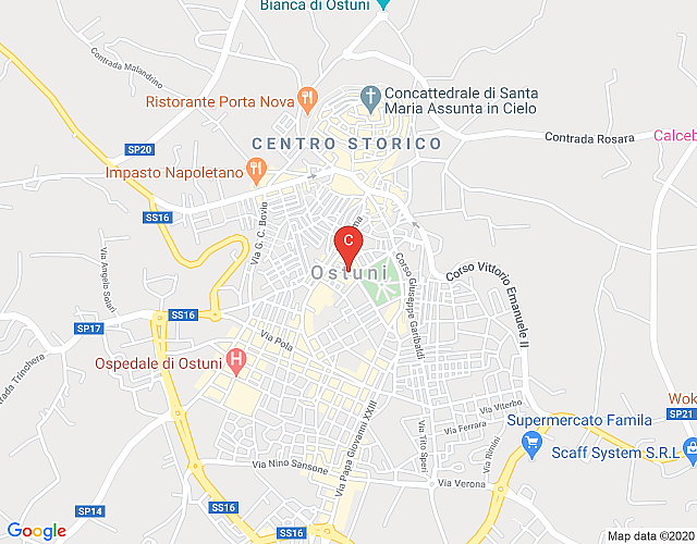 Corte dei Messapi – Puglia map image