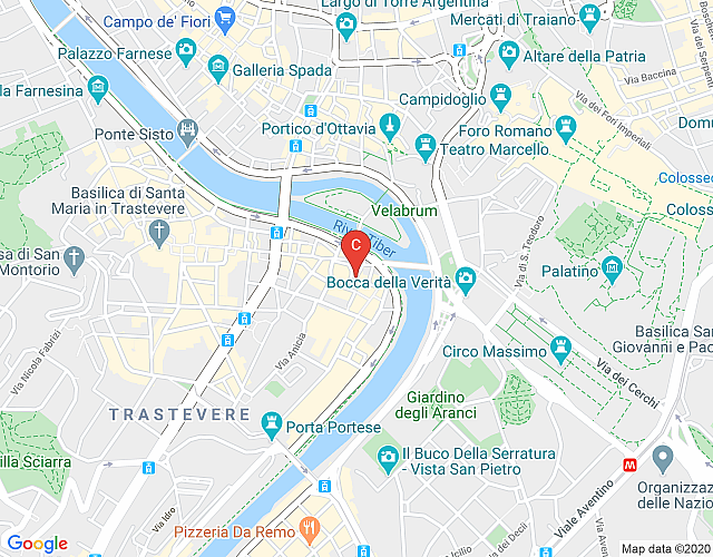 Elegant Trastevere – Bookwedo map image