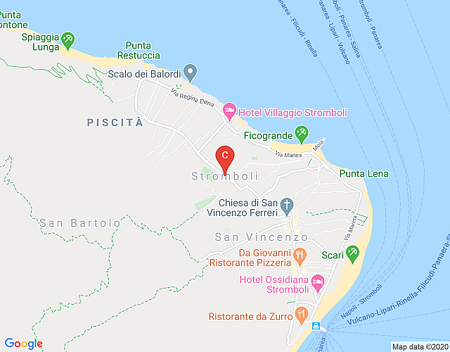 Vista Mareblu (Casa Fucsia) – Stromboli- Bookwedo map image