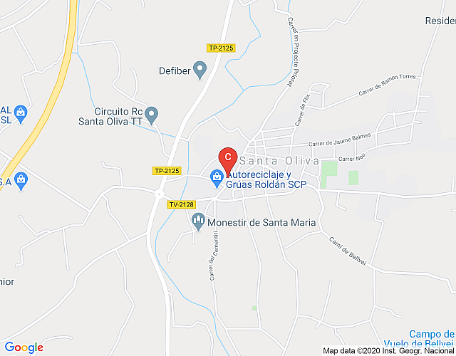 Catalunya Casas: Deux villas en montagne à Santa Oliva, à 10 km de la plage ! map image