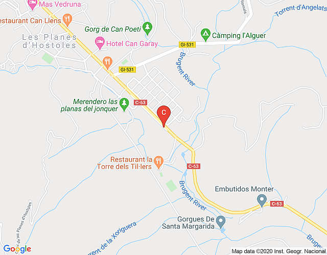 Villa les Planes pour 8 personnes dans la campagne pittoresque de Gérone! map image