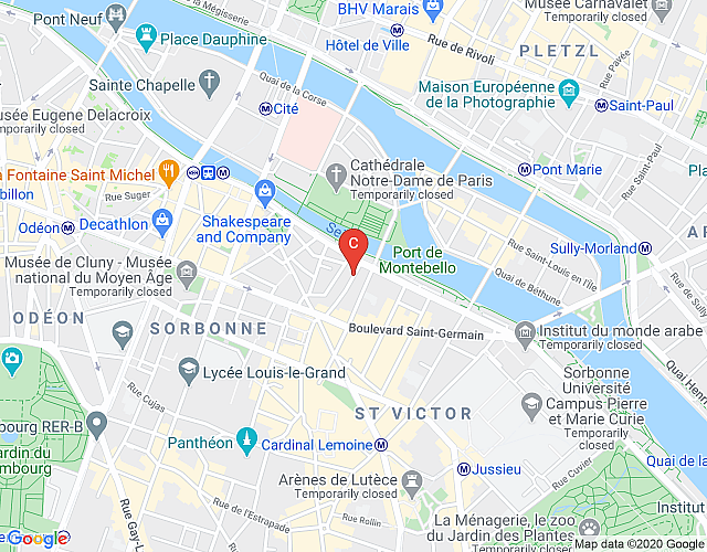 Studio Notre Dame Bievre CityCosy map image