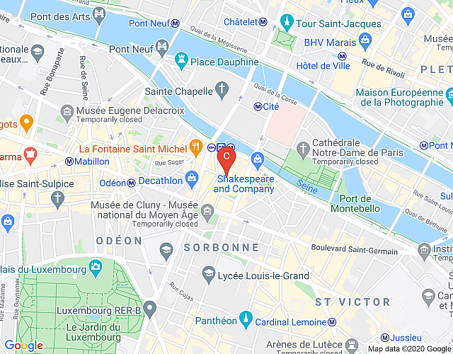 Quartier Latin – St Michel CityCosy map image