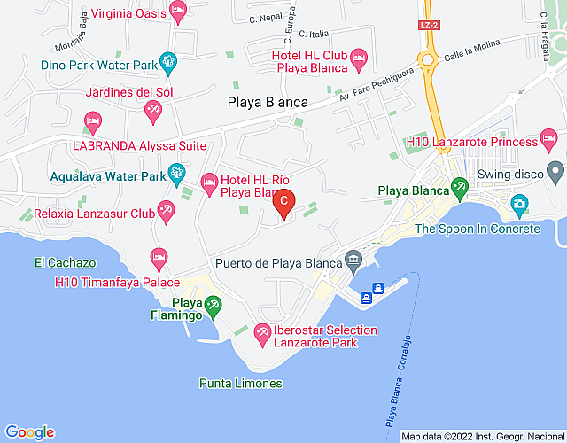 Villa Rondas avec vue mer et jacuzzi map image
