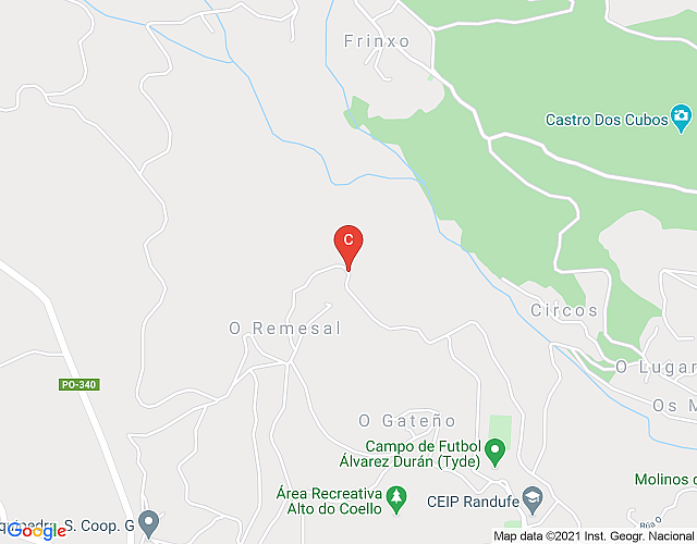 13. Villa Aloia (377), surrounded by nature near Portugal map image