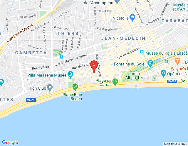 Le Palais de Med – Le Riviera (Promenade des Anglais) map image