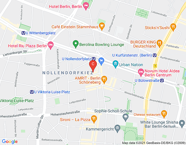 GreatStay – Nollendorfstr. 10 map image