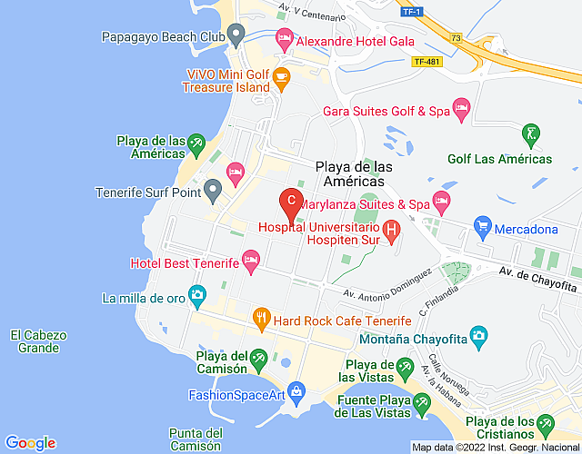 Playa Honda 6 – One Bed with pool view map image