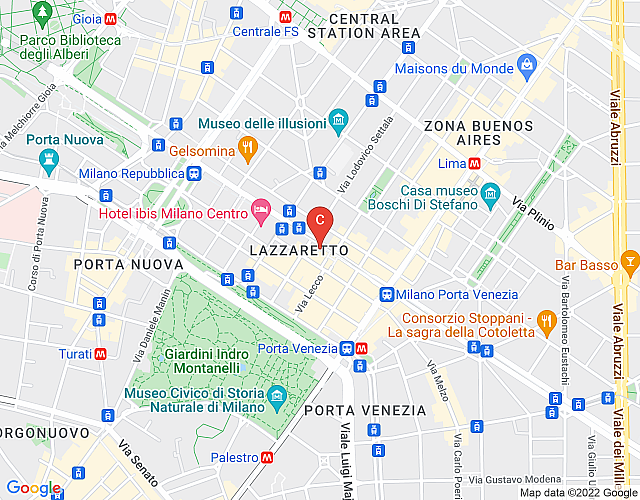 HomeLovers Two Rooms P.ta Venezia District close to red  metro map image