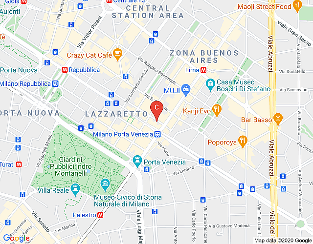 HomeLovers Buenos Aires wide and modern flat Lima Metro Station map image