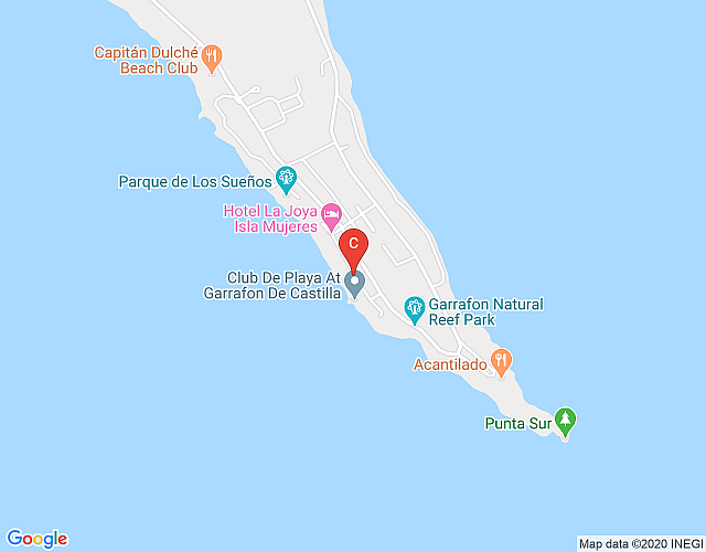 Villa de la Vida for a luxury island experience map image