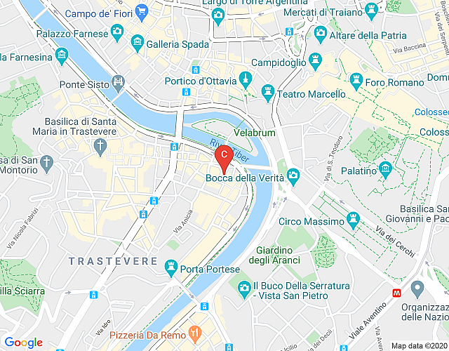 Elegant Trastevere – Bookwedo map image