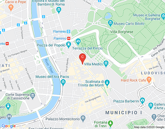 Babuino Penthouse – Bookwedo map image