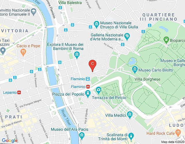 Villa Borghese 2 – Bookwedo map image