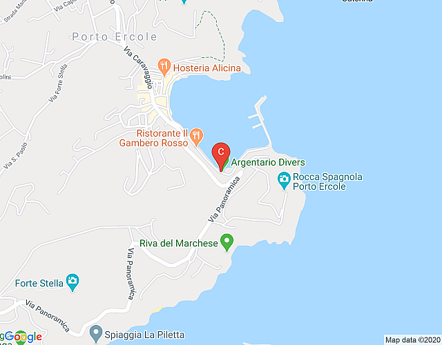 Le ancore – Porto Ercole – Bookwedo map image