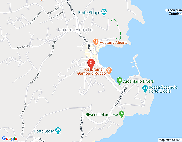 Uliveto Porto Ercole – Bookwedo map image
