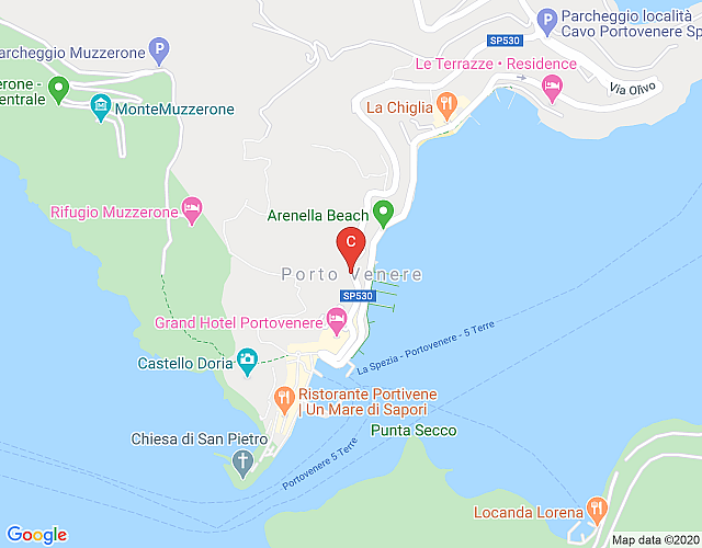 Villa Portovenere – Bookwedo map image