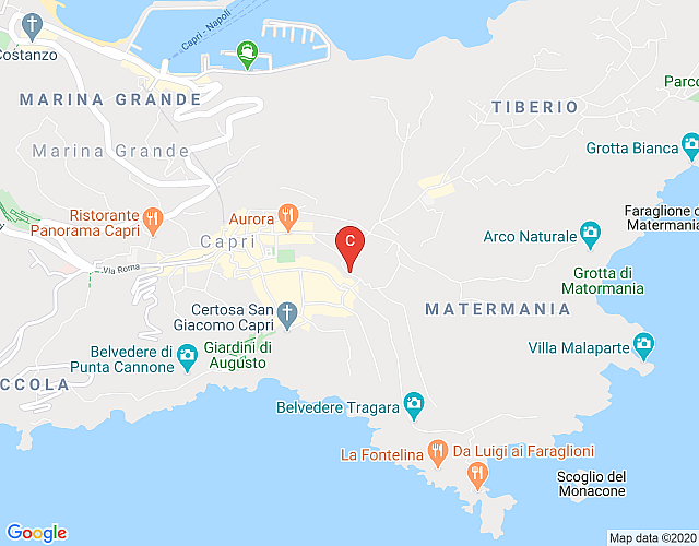 Capri terrace – Bookwedo map image