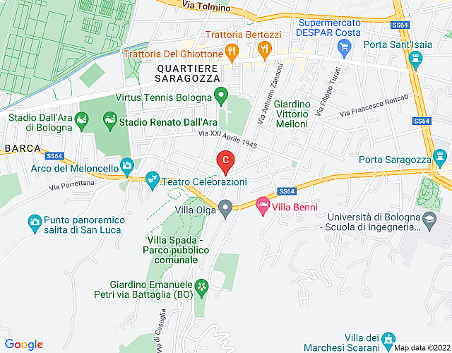 Appartamento nuovissimo a pochi minuti dal centro di Bologna map image