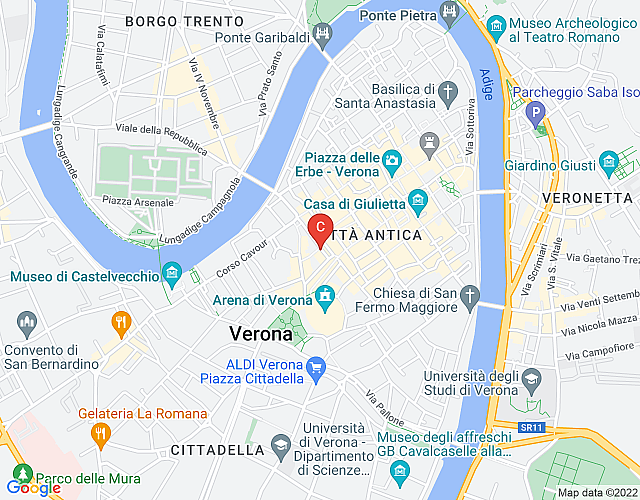 The Suite Home Verona II map image