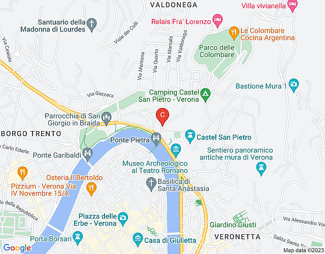 Vicolo Zini Apartments – Sottoriva map image