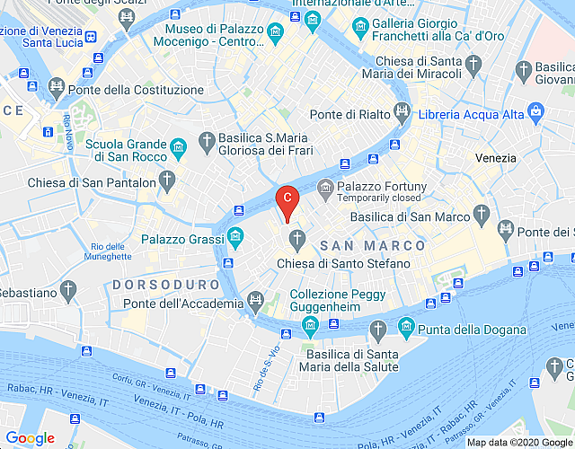 Tesoro Veneziano I, Appartamento di Lusso con Grandi Affreschi map image