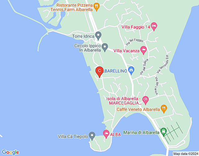 Villa Catarina Zona Laguna map image