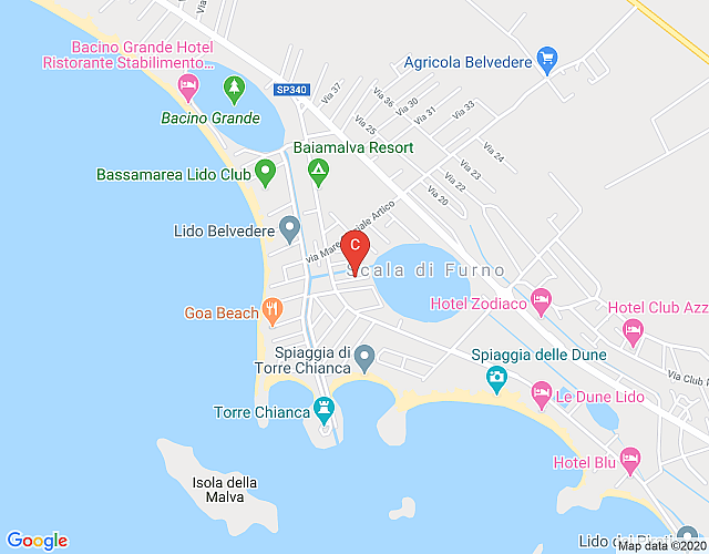 Villa Rossella a 300 metri dalla Spiaggia di Porto Cesareo map image