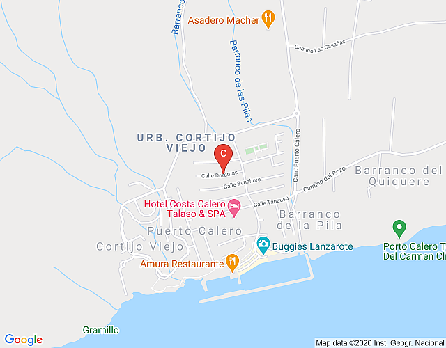 Captains Retreat – Private Villa in exclusive Puerto Calero Marina map image