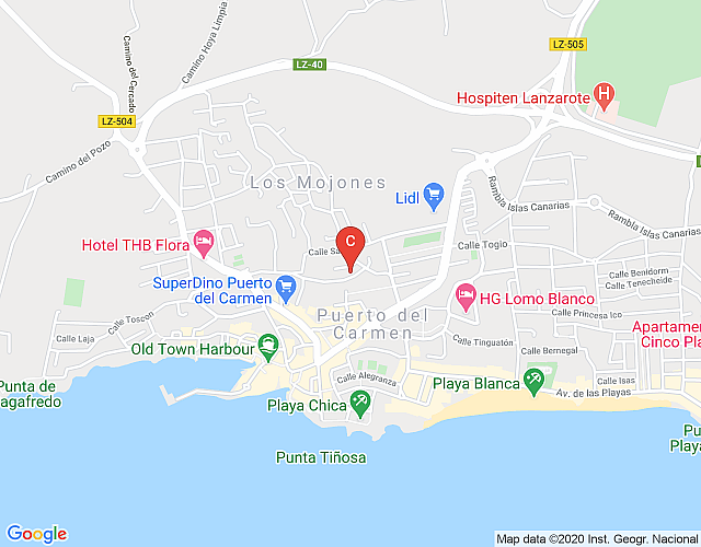 Property in Colina del Sol, Old Town with Pool and Sea View map image
