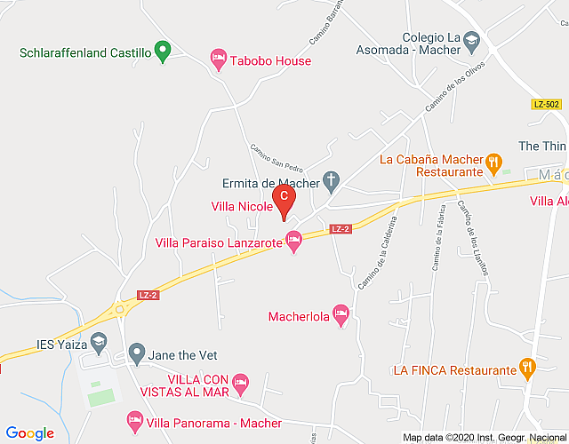 Villa Nicole in Macher map image
