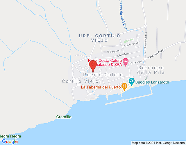 Carlota – Modern villa in Puerto Calero map image
