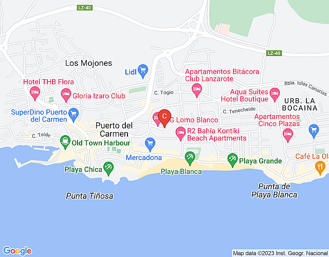 Los Helechos, two bed in superb location map image