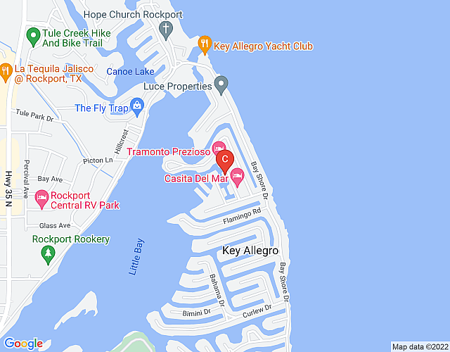 610 Lauderdale Key Allegro map image