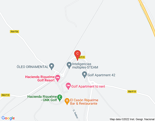 Modern Homely Ground floor 2 Bed Apartment in Hacienda Riquelme EO1003 map image