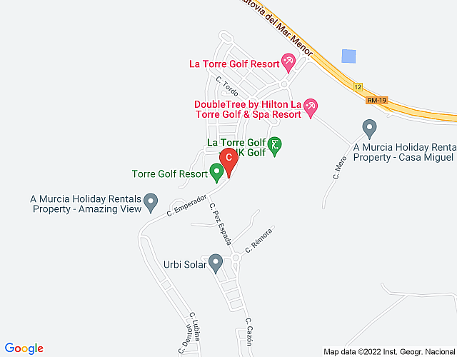 Bright 2 bedroom apartment on La Torre Golf Resort – AO1422LT map image