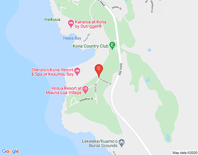 Club Wyndham Mauna Loa Village 2 bed map image