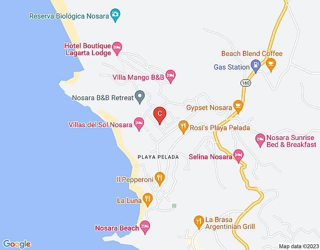 Casa Bonita in Playa Pelada map image